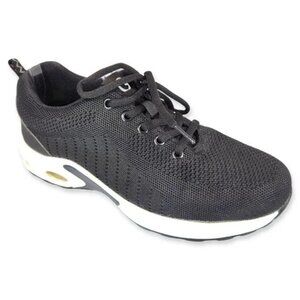 GUYISA Unisex Fly Woven Lightweight Breathable Fashion Steel Toe Shoes W 10/ M9